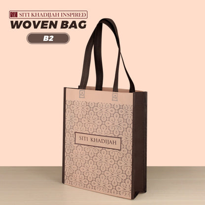 Telekung Sitikhadijah Inspired Classic Flair Eshal - Free Woven bag