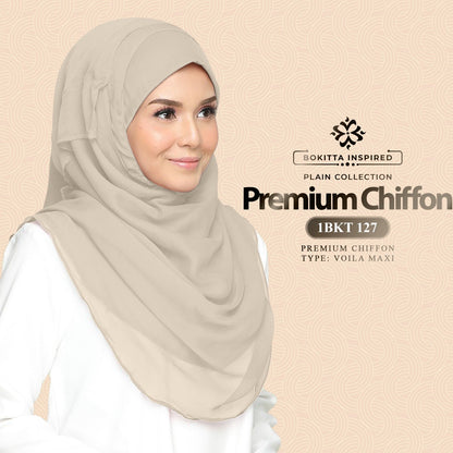 Bokitta Voila!Maxi Premium Chiffon Plain Collection