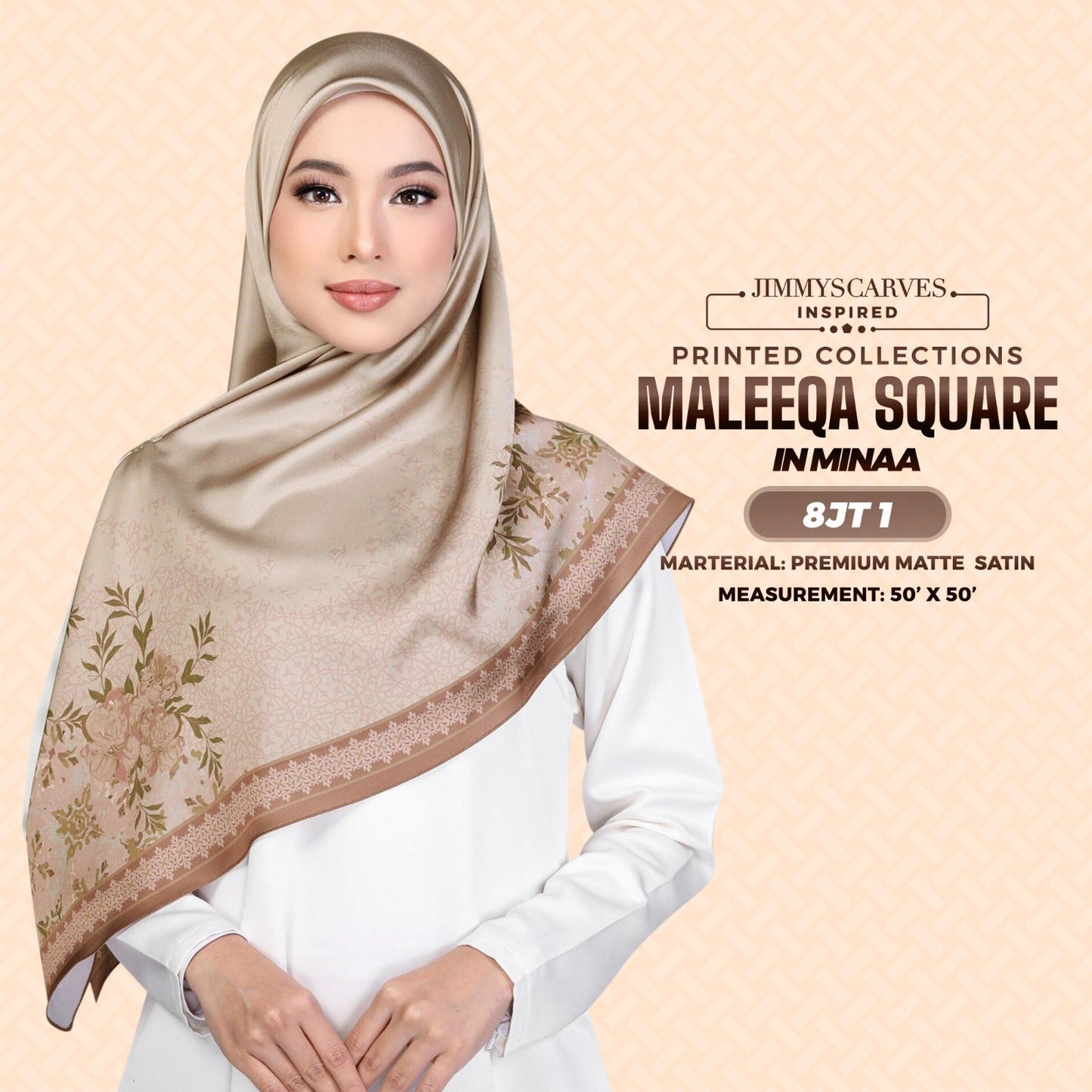 Jimmy Scarves Inspired Maleeqa SQ Collection