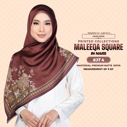 Jimmy Scarves Inspired Maleeqa SQ Collection