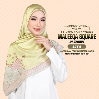 Jimmy Scarves Inspired Maleeqa SQ Collection