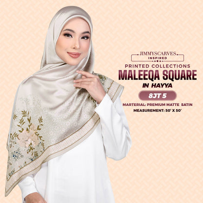 Jimmy Scarves Inspired Maleeqa SQ Collection