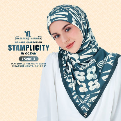 Naelofar Inspired Stamplicity Printed SQ Collection