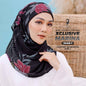 Hyat Hijab Inspired Xclusive Fuchsia, Jasmine, Kashmir & Marina Collection With Box