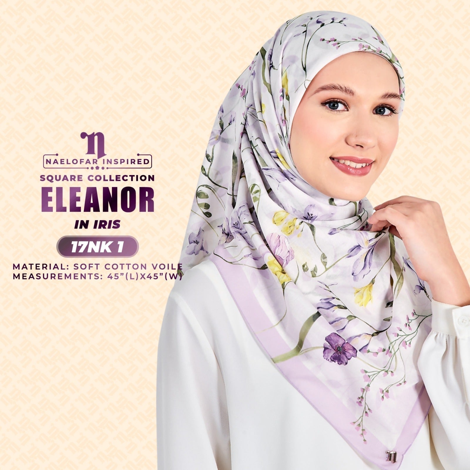naelofar square hijab