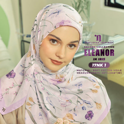 Naelofar Inspired Aleanor Cotton Voile SQ Collection (17NK)