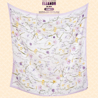 Naelofar Inspired Aleanor Cotton Voile SQ Collection (17NK)