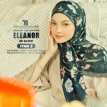 Naelofar Inspired Aleanor Cotton Voile SQ Collection (17NK)