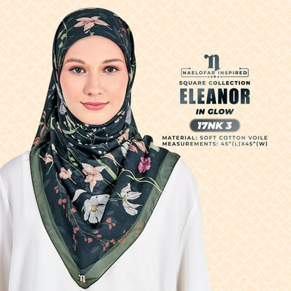 Naelofar Inspired Aleanor Cotton Voile SQ Collection (17NK)