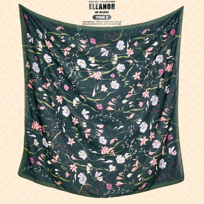 Naelofar Inspired Aleanor Cotton Voile SQ Collection (17NK)