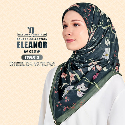 Naelofar Inspired Aleanor Cotton Voile SQ Collection (17NK)