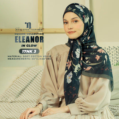 Naelofar Inspired Aleanor Cotton Voile SQ Collection (17NK)