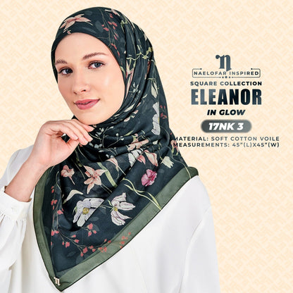 Naelofar Inspired Aleanor Cotton Voile SQ Collection (17NK)