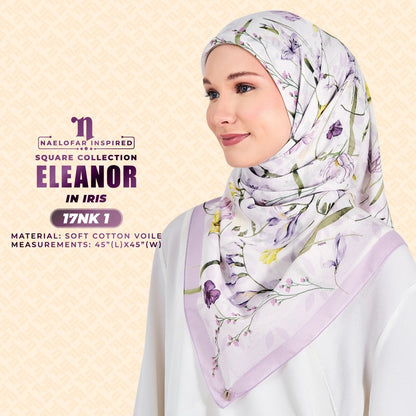 Naelofar Inspired Aleanor Cotton Voile SQ Collection (17NK)