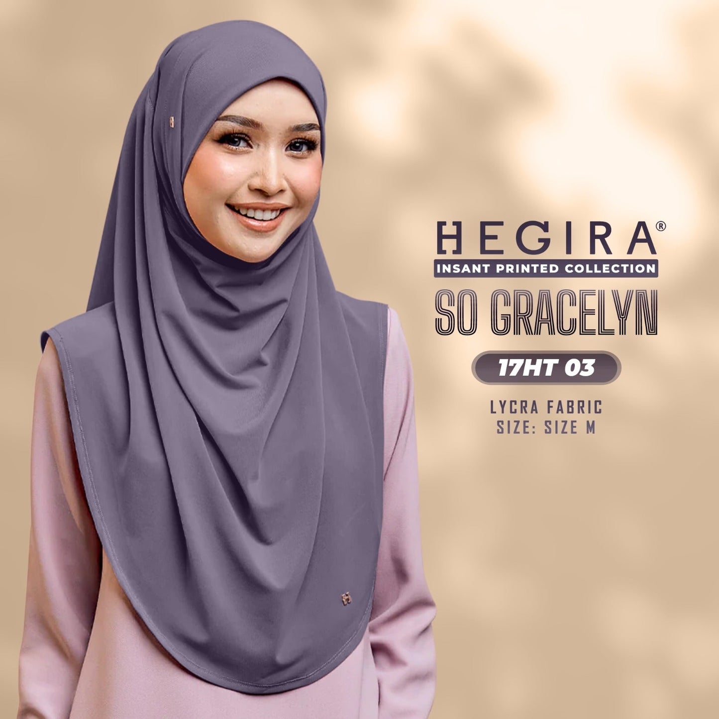 Hegira Inspired SO-GRACELYN Plain Instant Collection (17HT)