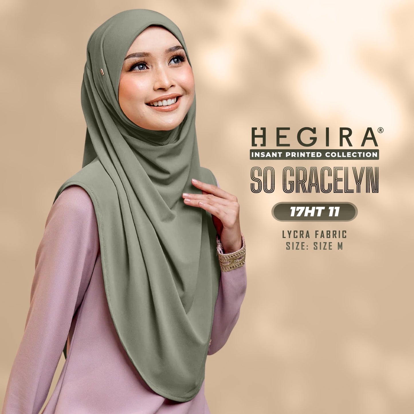 Hegira Inspired SO-GRACELYN Plain Instant Collection (17HT)