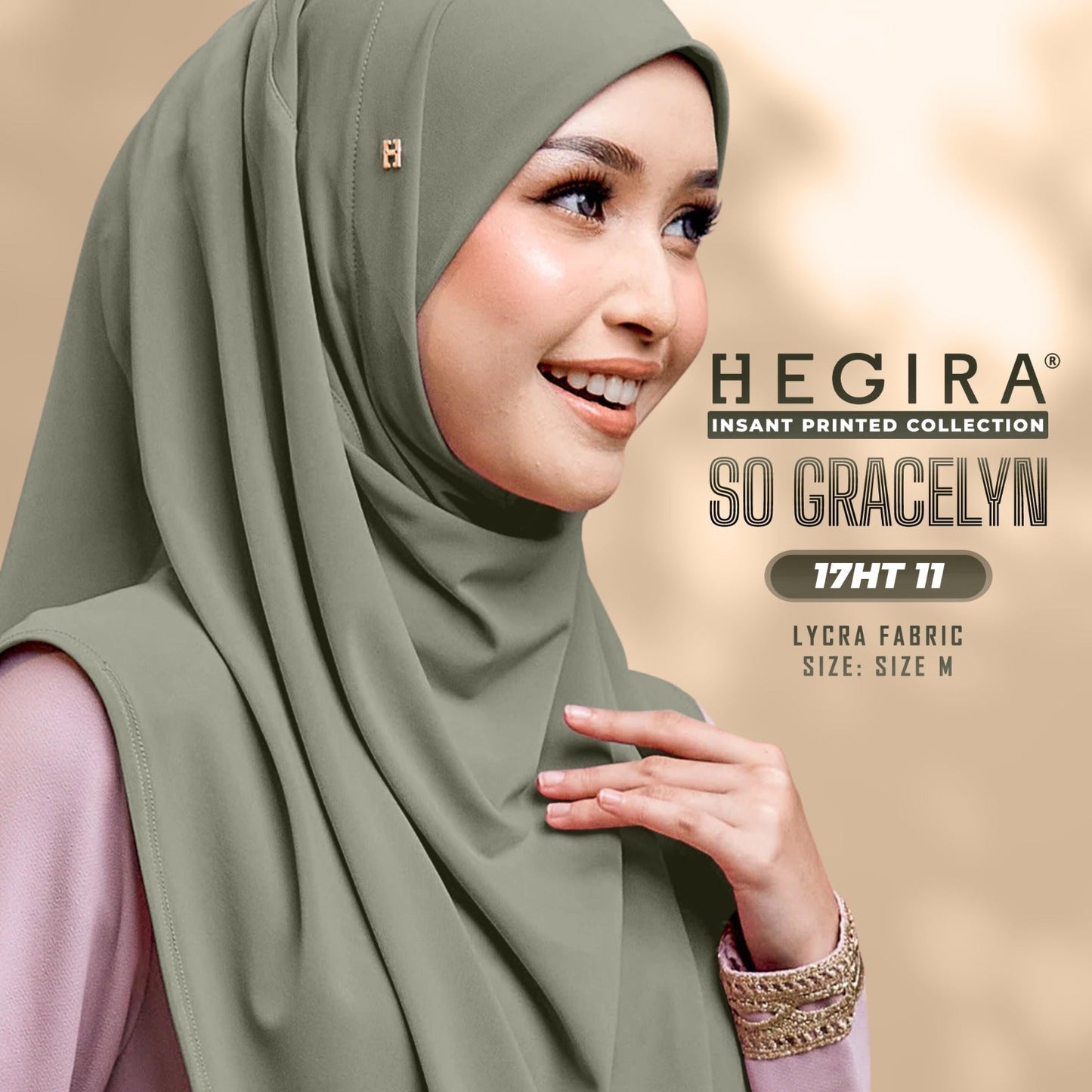 Hegira Inspired SO-GRACELYN Plain Instant Collection (17HT)