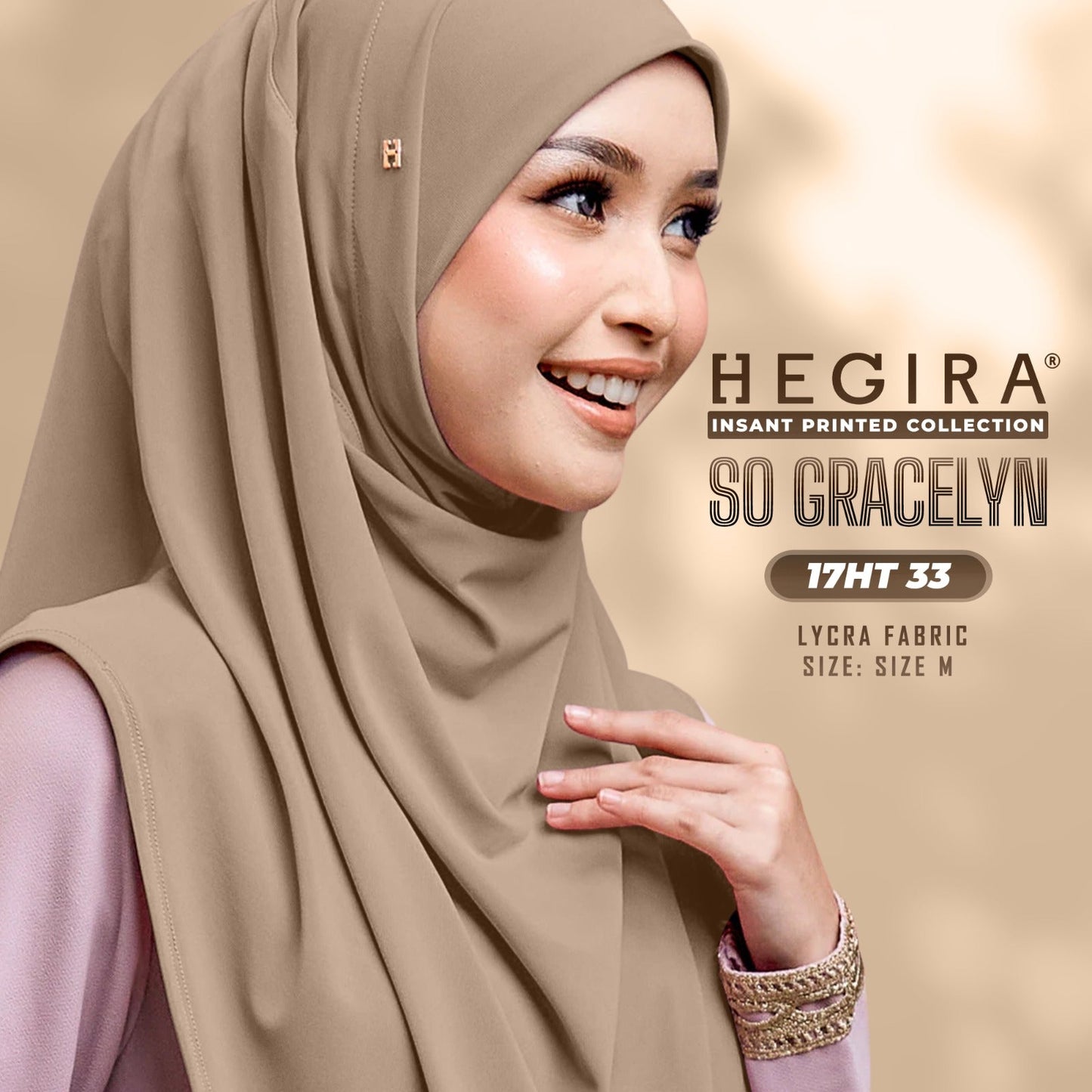 Hegira Inspired SO-GRACELYN Plain Instant Collection (17HT)