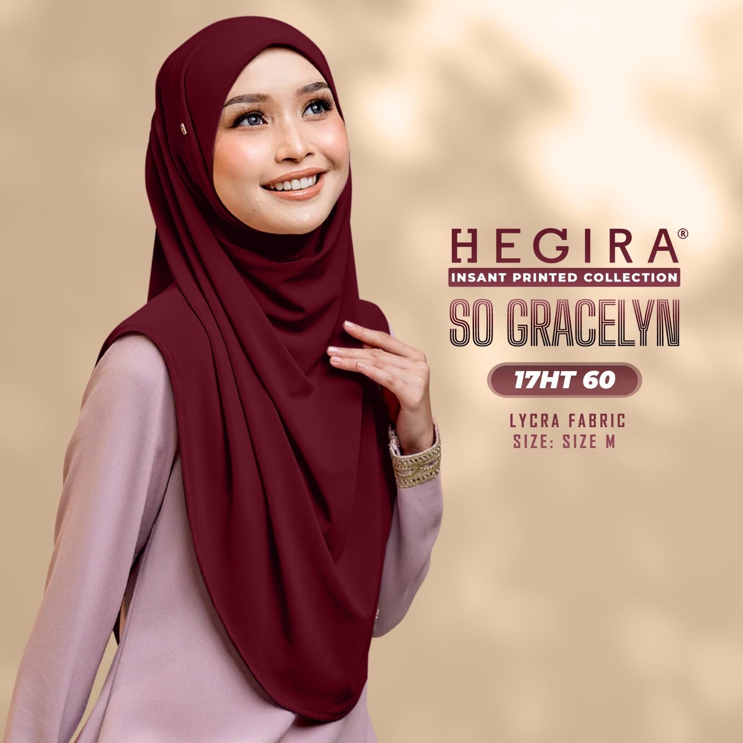 Hegira Inspired SO-GRACELYN Plain Instant Collection (17HT)