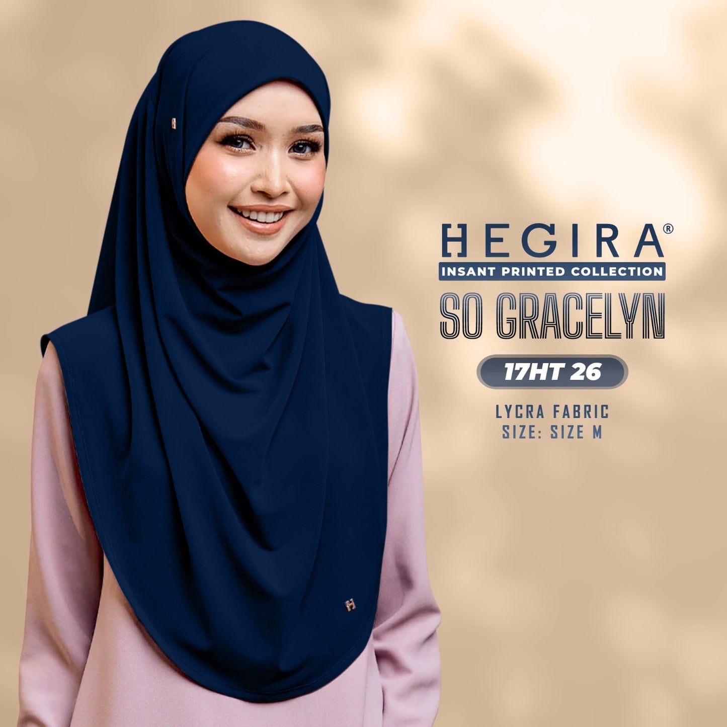 Hegira Inspired SO-GRACELYN Plain Instant Collection (17HT)