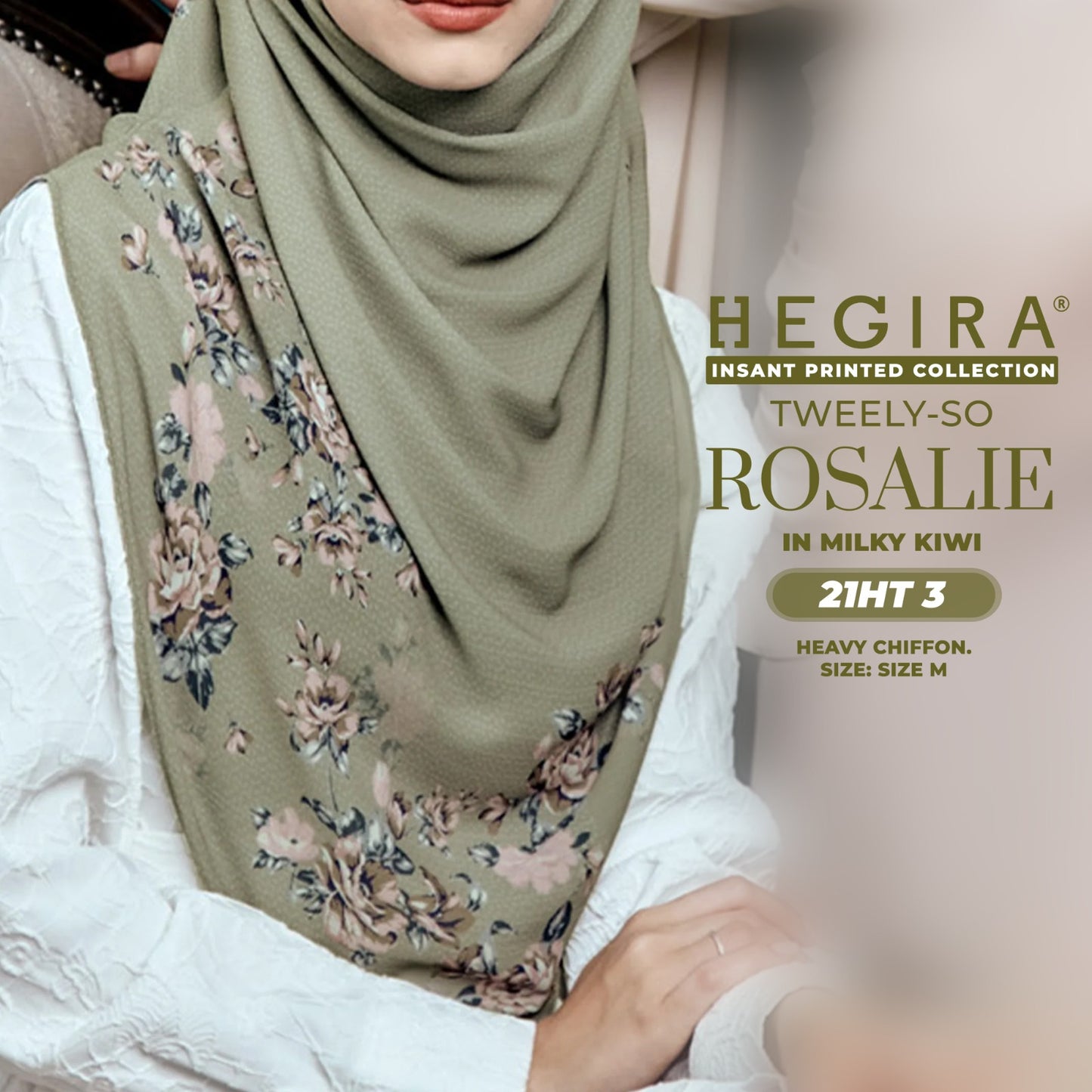 Hegira Inspired TWEELY-SO ROSALIE Printed Instant Collection (21HT)