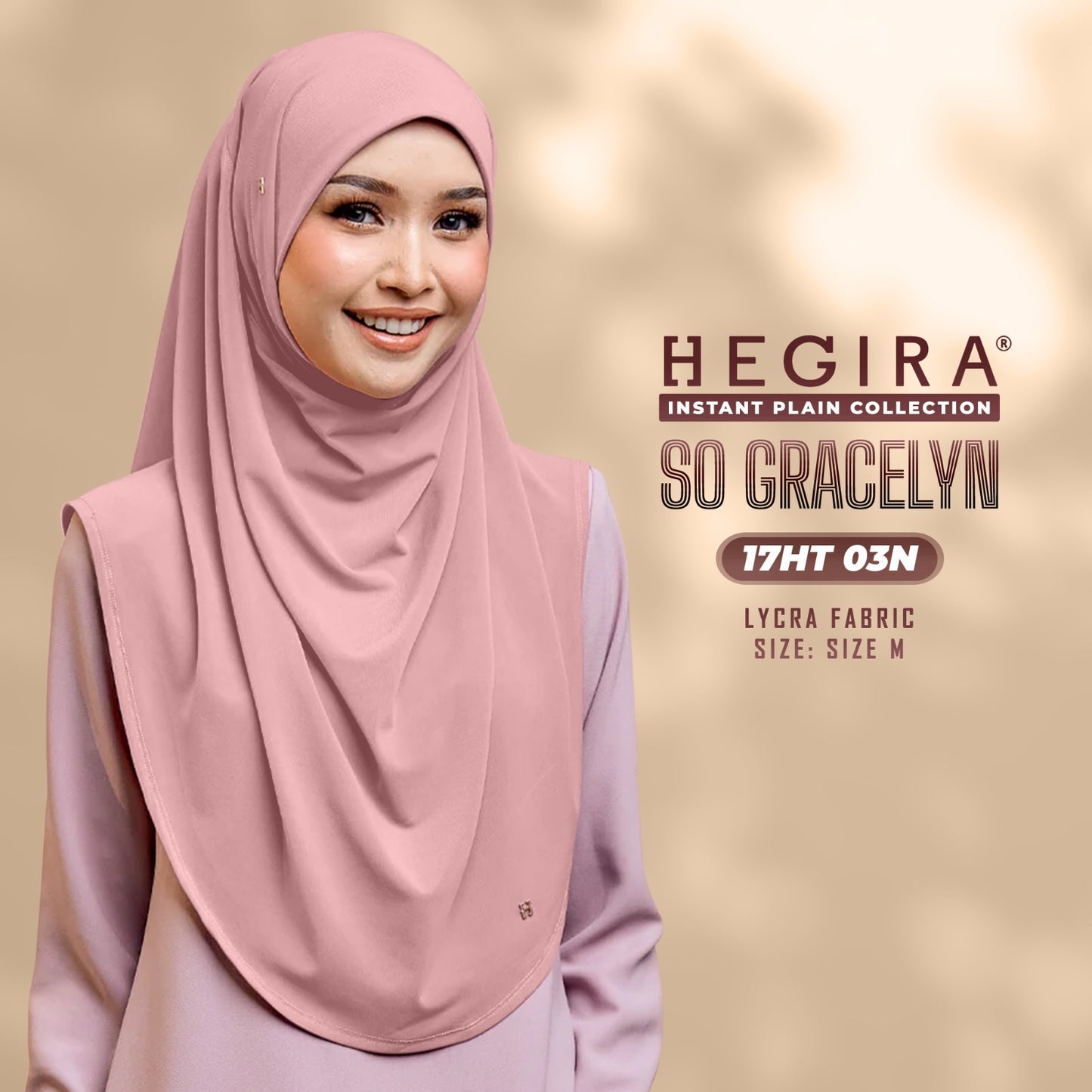 Hegira Inspired SO-GRACELYN Plain Instant Collection (17HT)