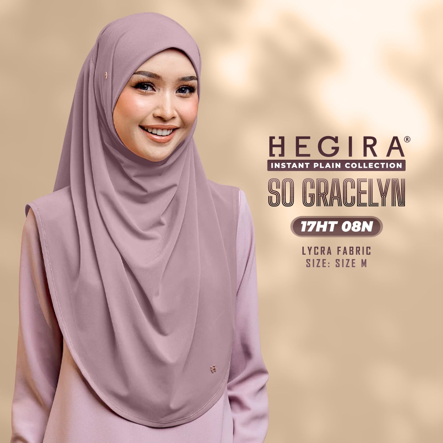 Hegira Inspired SO-GRACELYN Plain Instant Collection (17HT)