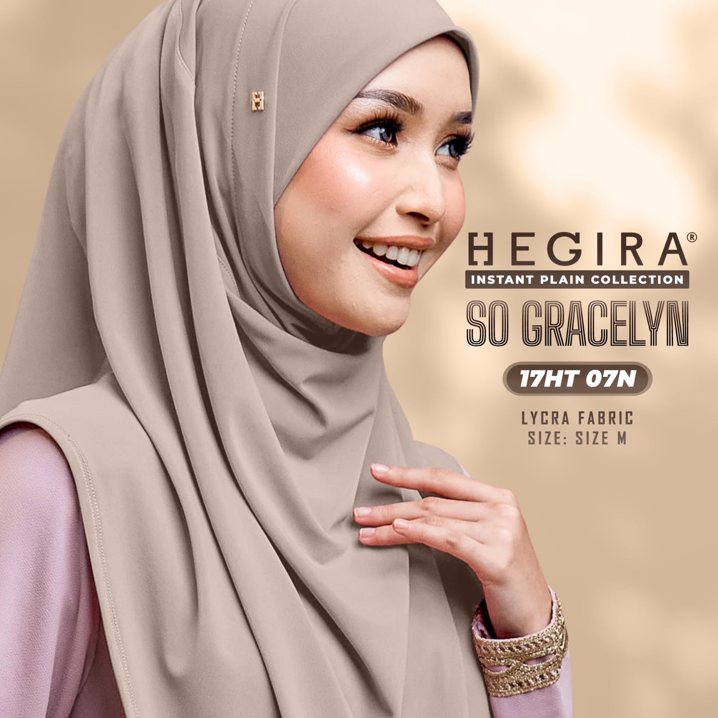 Hegira Inspired SO-GRACELYN Plain Instant Collection (17HT)