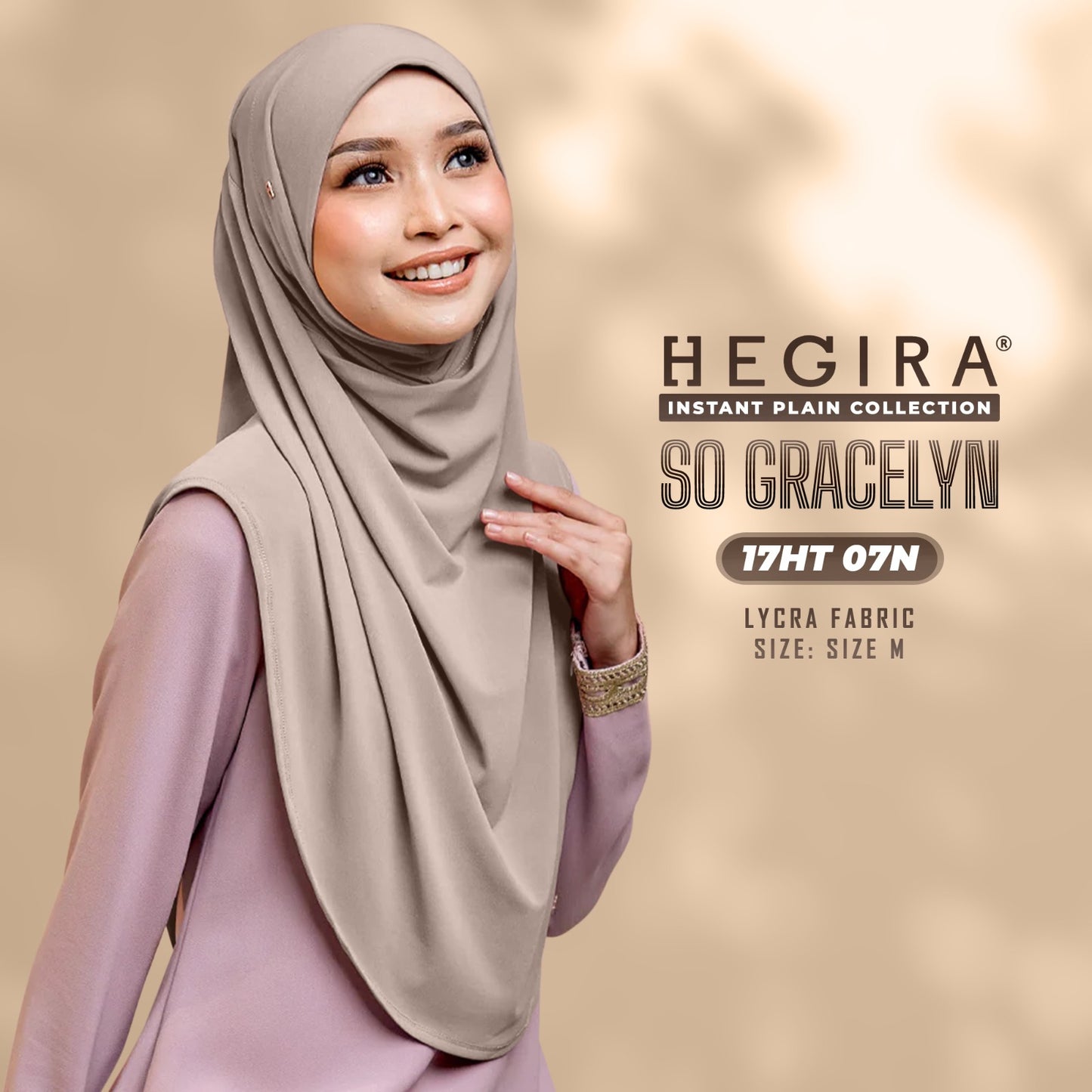 Hegira Inspired SO-GRACELYN Plain Instant Collection (17HT)