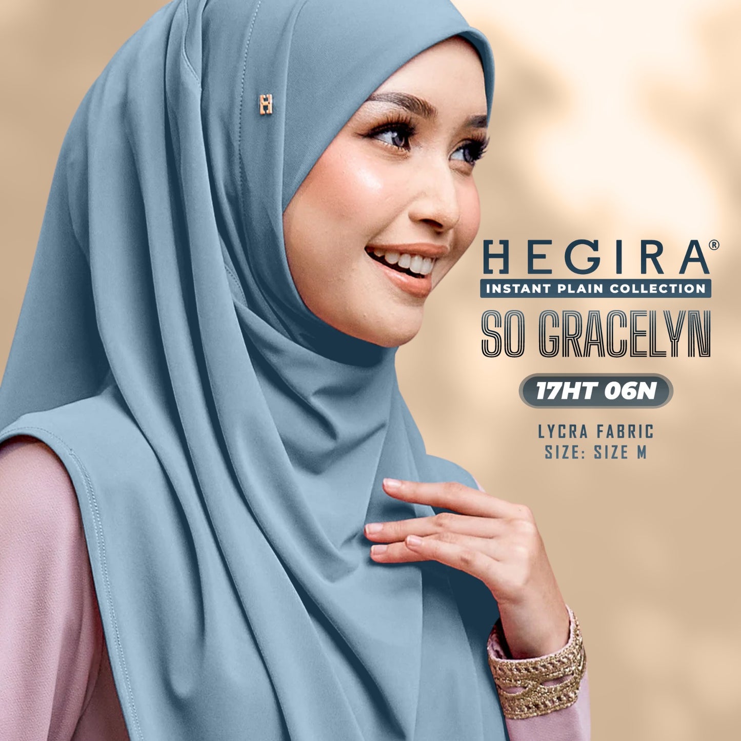 Hegira Inspired SO-GRACELYN Plain Instant Collection (17HT)