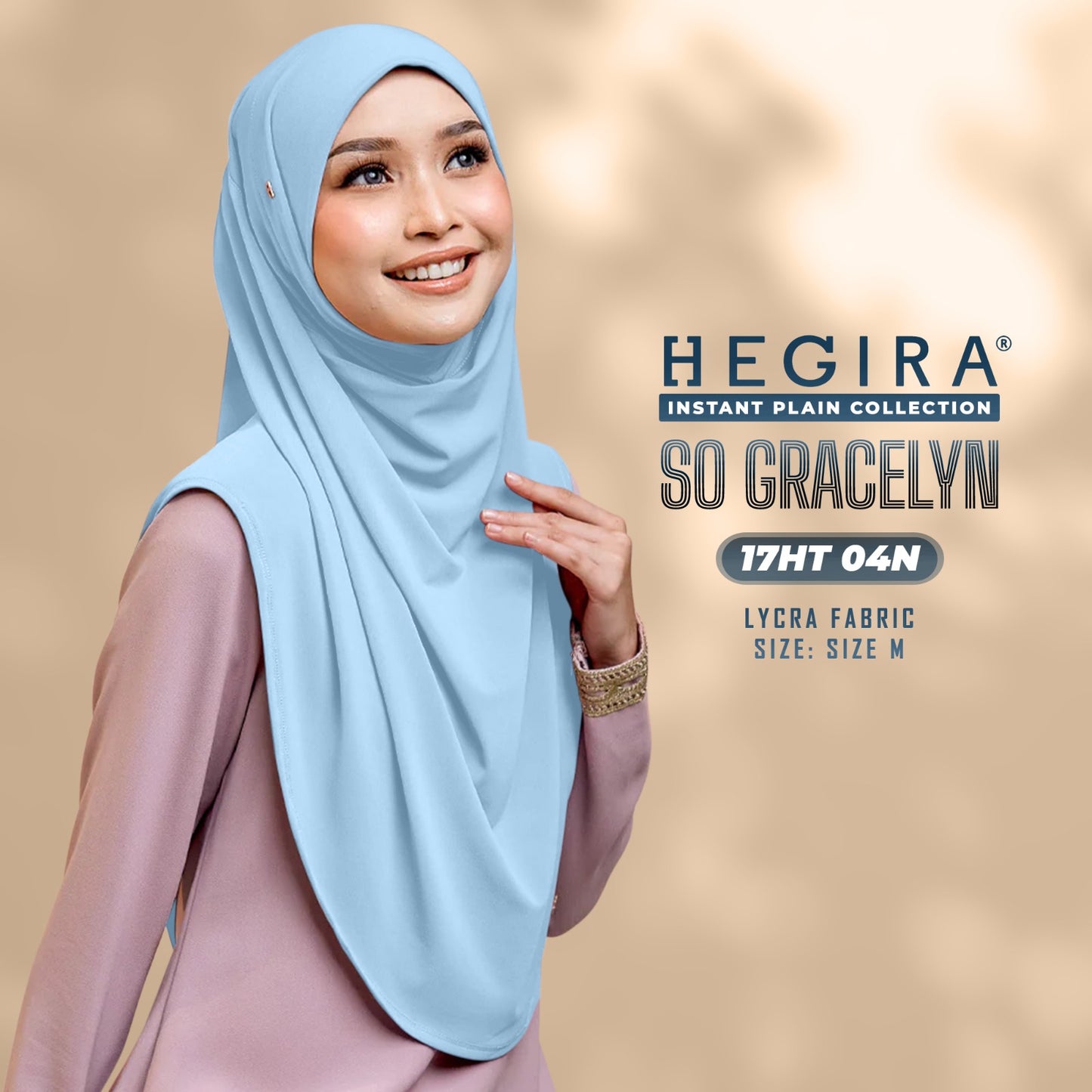 Hegira Inspired SO-GRACELYN Plain Instant Collection (17HT)