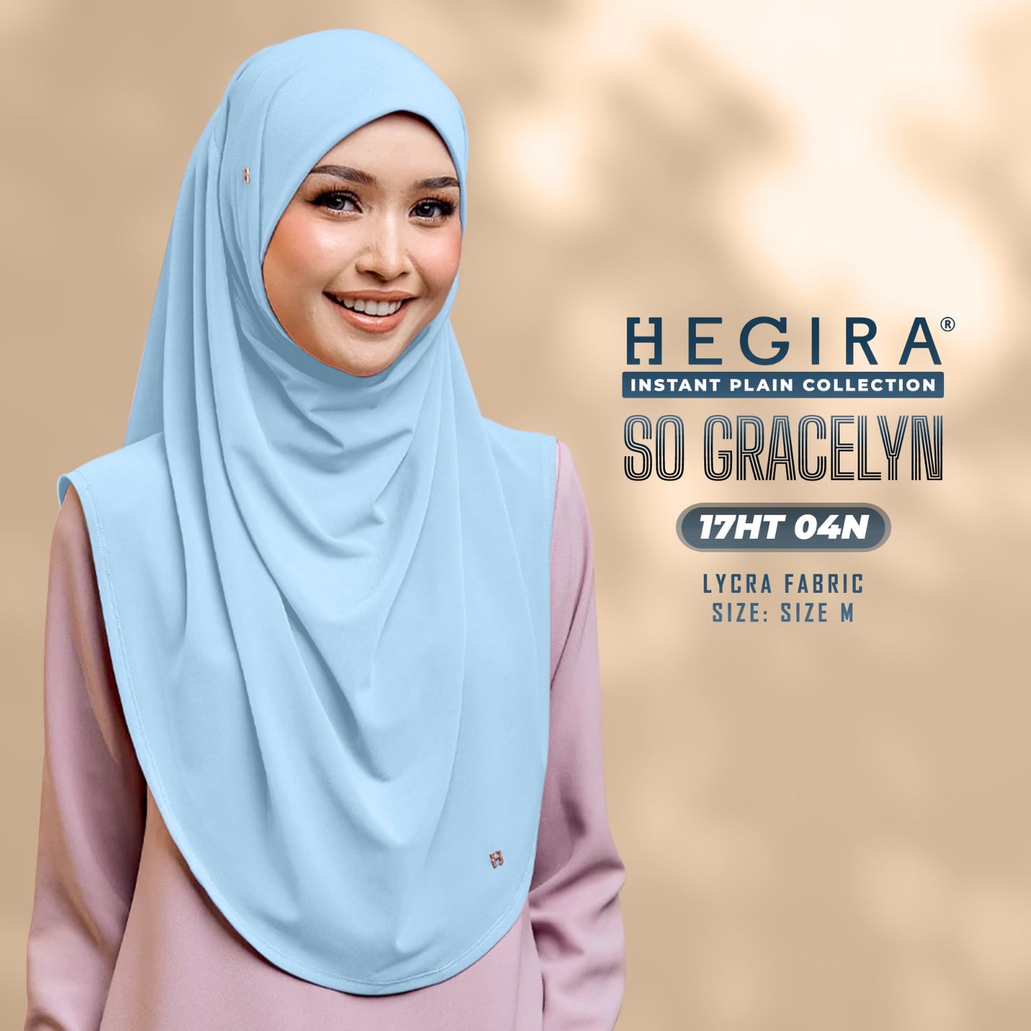 Hegira Inspired SO-GRACELYN Plain Instant Collection (17HT)