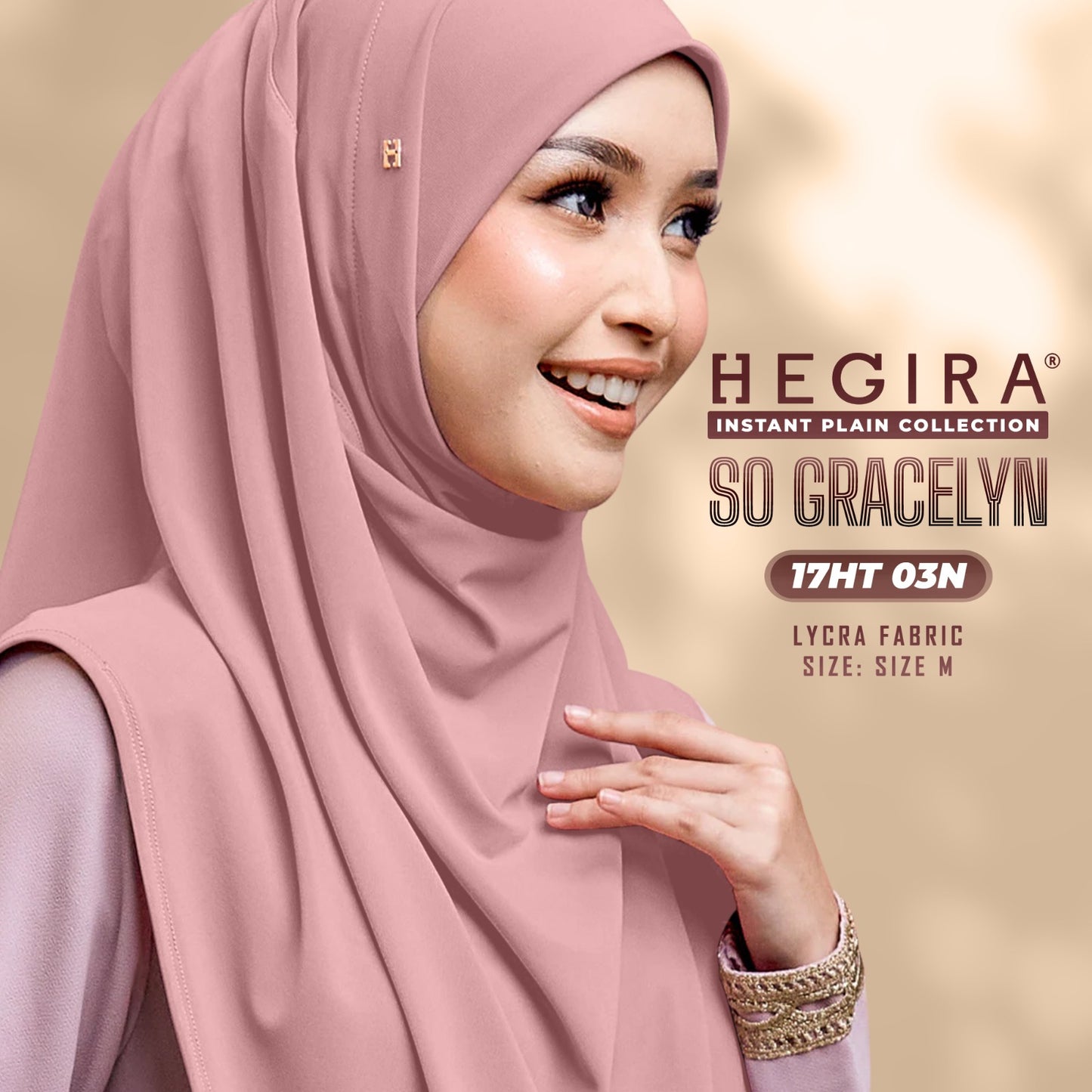 Hegira Inspired SO-GRACELYN Plain Instant Collection (17HT)