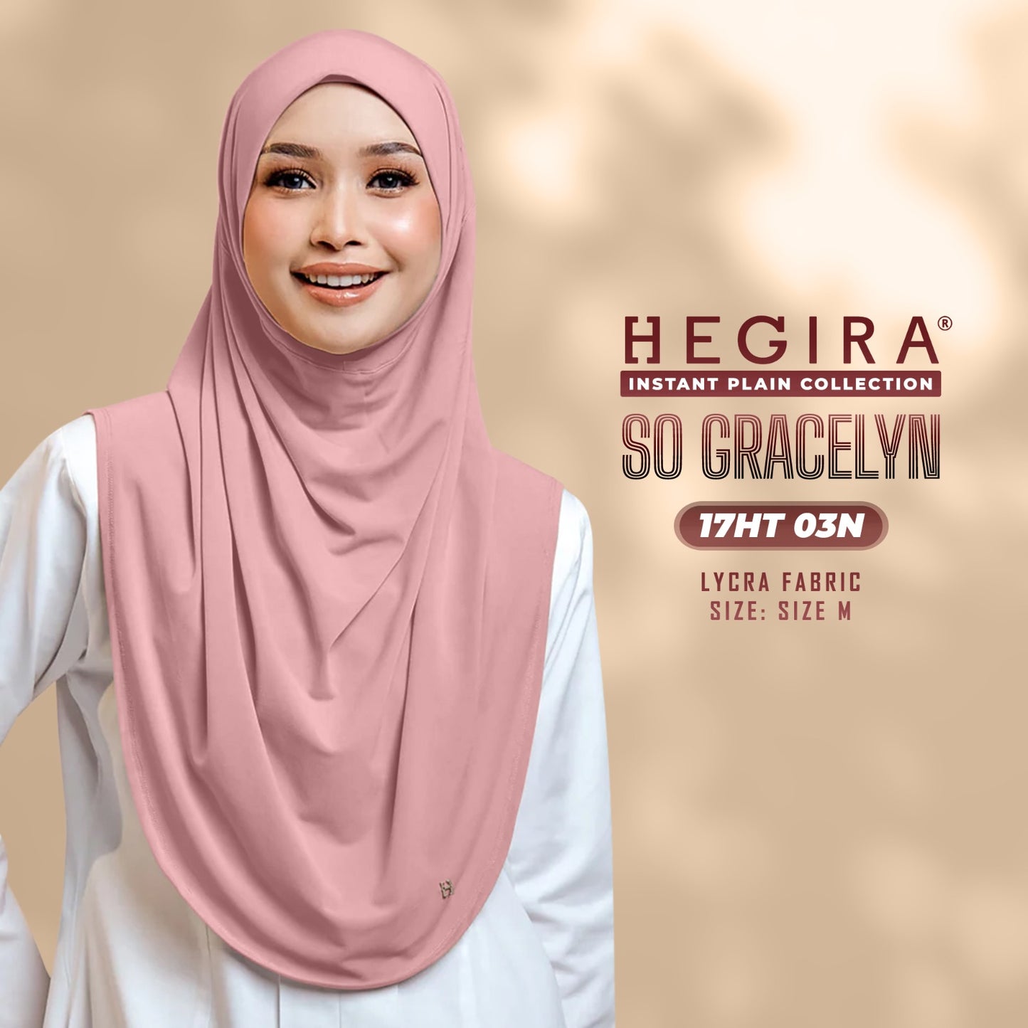 Hegira Inspired SO-GRACELYN Plain Instant Collection (17HT)