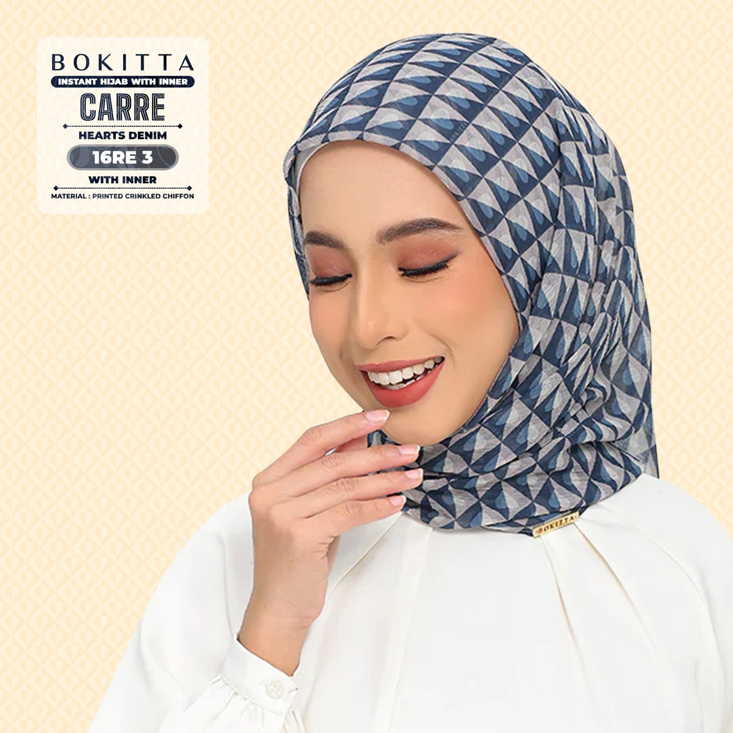 Bokitta Inspired Hearts Denim Collection - Free Box (16BB3)