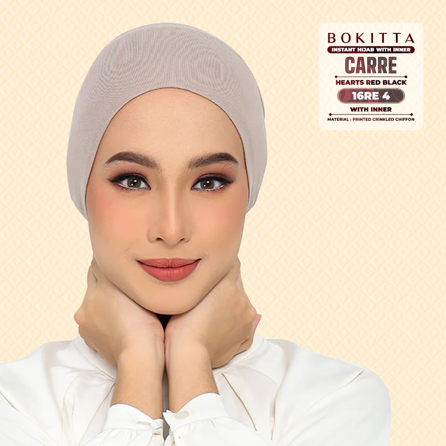 Bokitta Inspired Hearts Red Black Collection - Free Box (16BB4)
