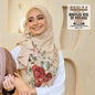 Hegira Hijab Inspired TWEELY-SO RUFFLES VEIL OF ROSARA Collection