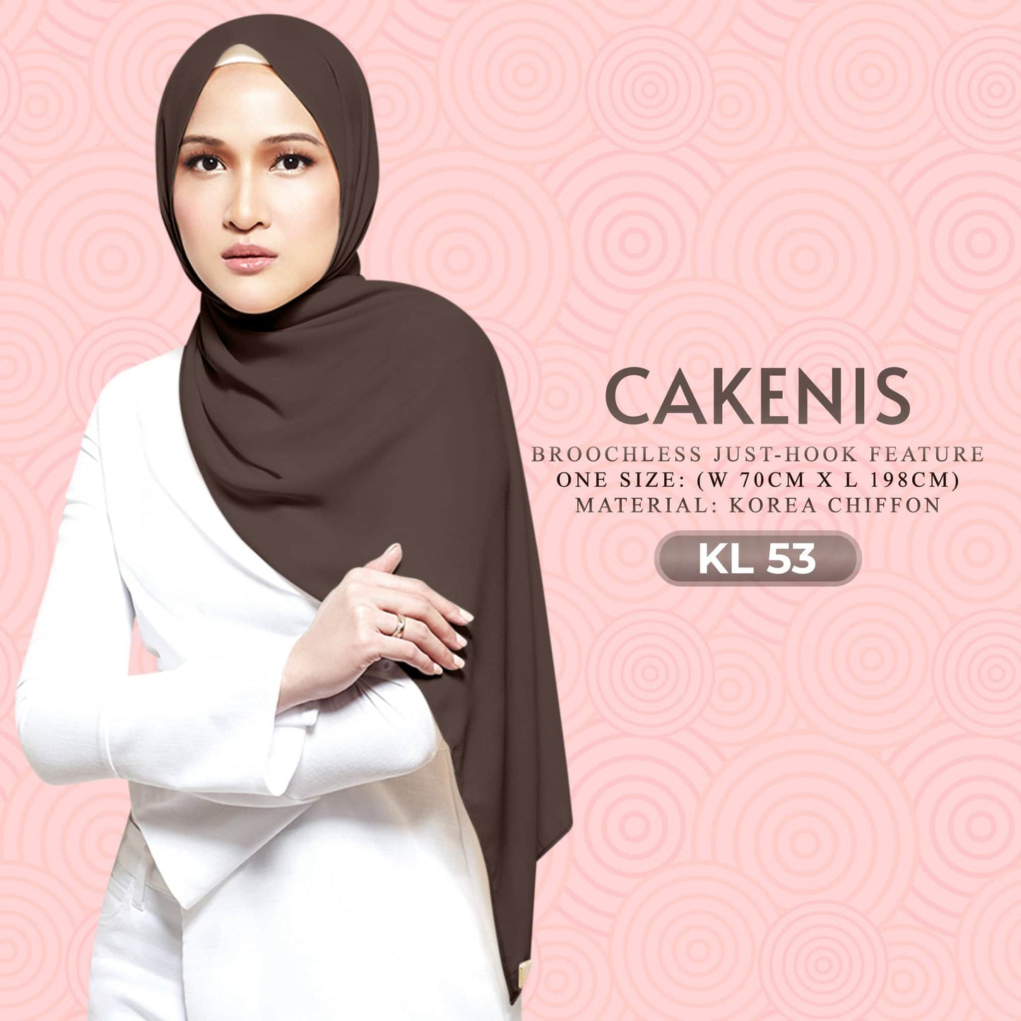 Cakenis Plain Shawl Collection