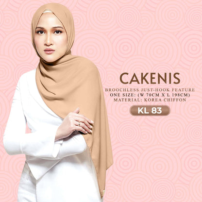 Cakenis Plain Shawl Collection