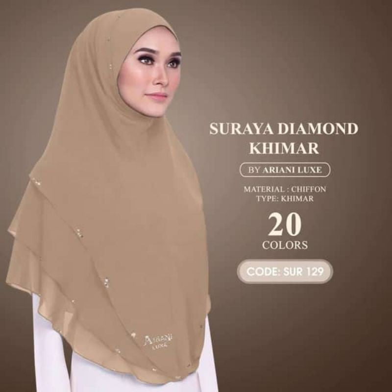 Ariani Khimar Luxe Suraya Diamond Collection