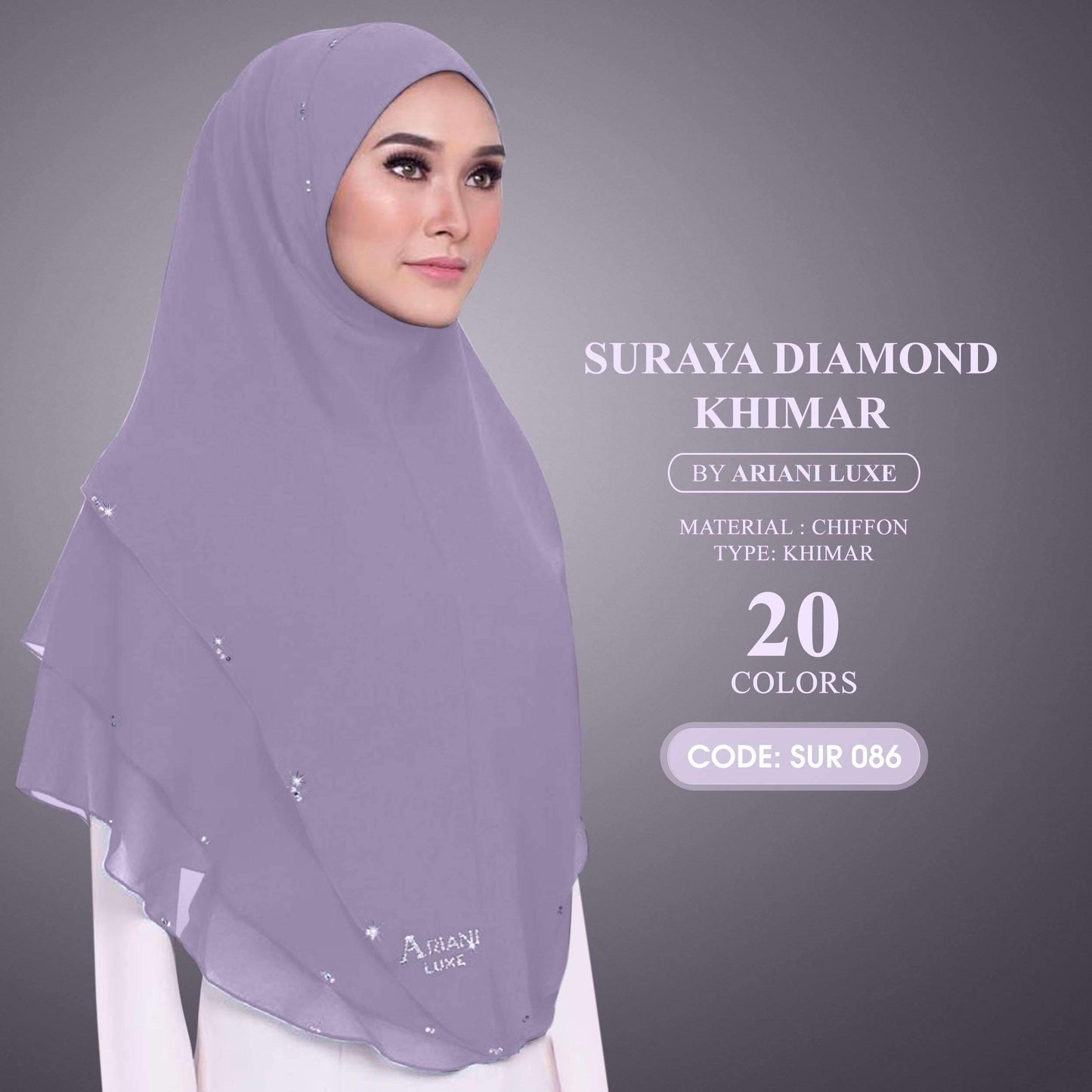 Ariani Khimar Luxe Suraya Diamond Collection