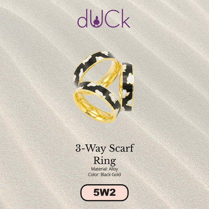 dUCk 3-Way Scarf Ring Collection RM9