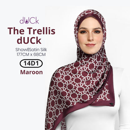 The Trellis dUCk Shawl Collection