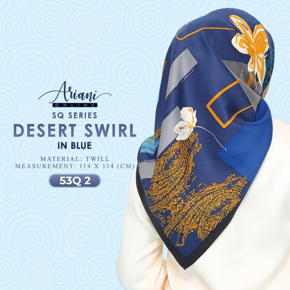 Ariani Desert Swirl Printed SQ Collection