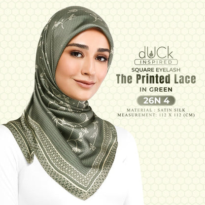 dUCk The Printed Lace Square Collection