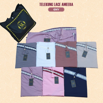 SARONY Telekung Lace Ameera Collection RM29