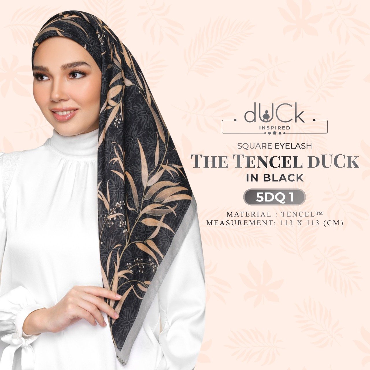 The Tencel dUCk Eyelash Square Collection