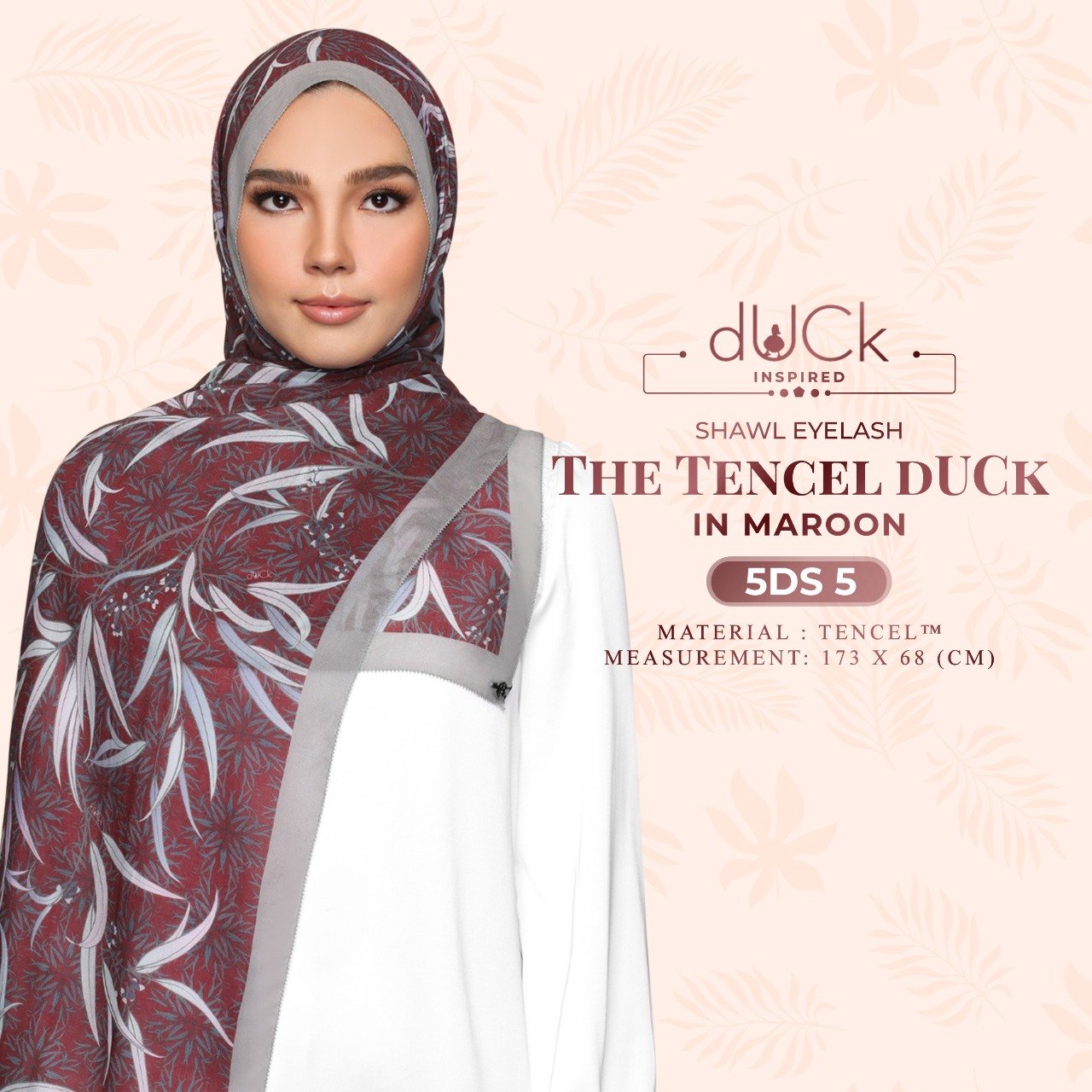 The Tencel dUCk Shawl Eyelash Collection