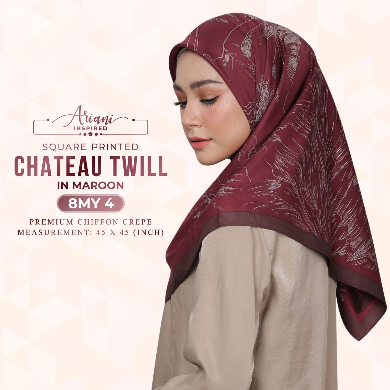 Ariani Printed Chateau Twill SQ Collection