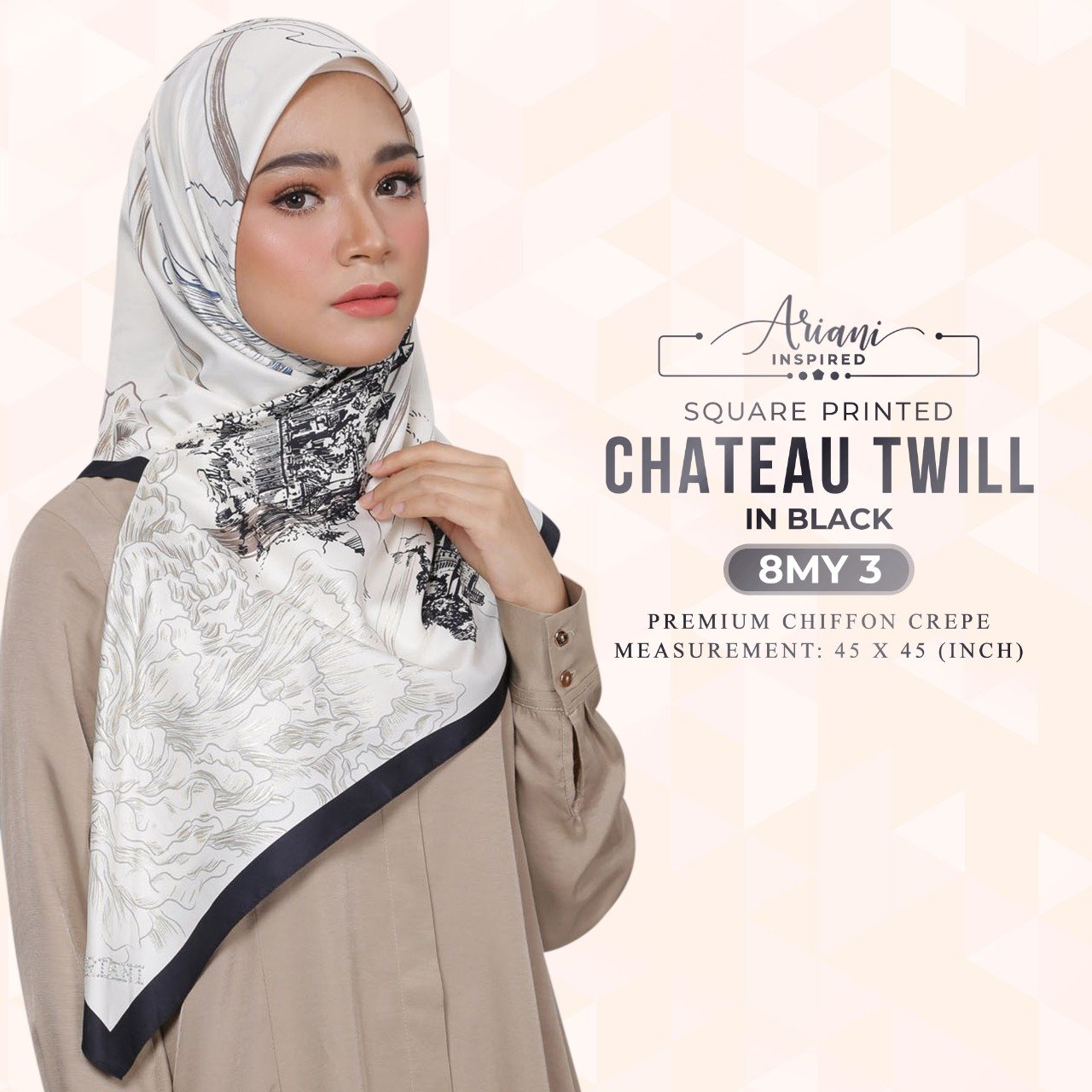 Ariani Printed Chateau Twill SQ Collection